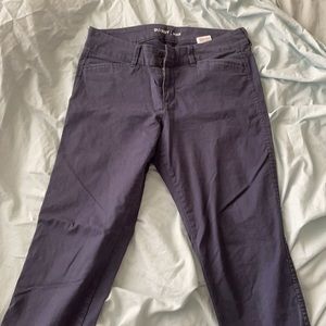 Navy colored Old Navy Pixie pants